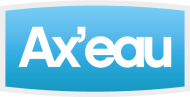 Logo Ax'eau, spécialiste de la détection de fuites et du diagnostic de réseaux d’eau